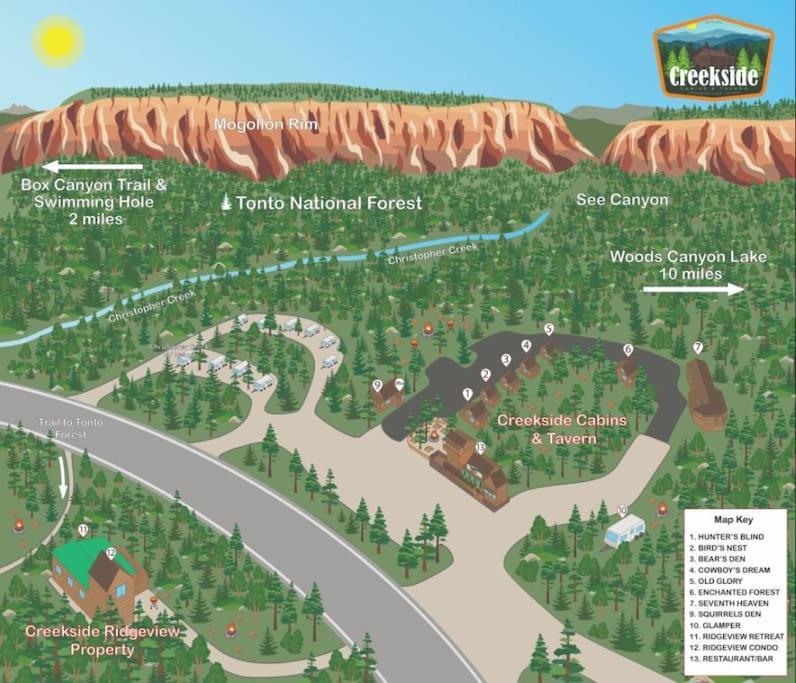 Forest Cabin 3 Bear'S Den Payson Εξωτερικό φωτογραφία